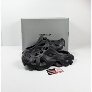 Size 45EU/12US - Balenciaga HD Mule Slip On Black NEW!